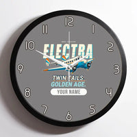 Thumbnail for Model 10A Electra - Cartoon + Name - Framed - Gray