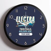 Thumbnail for Model 10A Electra - Cartoon + Name - Framed - Navy Blue
