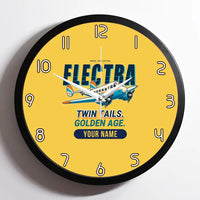 Thumbnail for Model 10A Electra - Cartoon + Name - Framed - Yellow