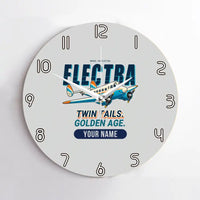 Thumbnail for Model 10A Electra - Cartoon + Name - No Frame - Light Gray