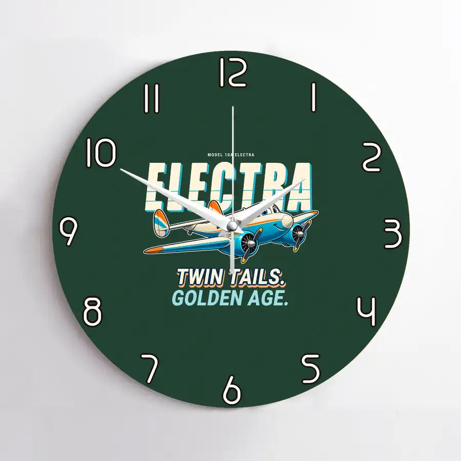 Model 10A Electra - Cartoon - No Frame - Dark Green