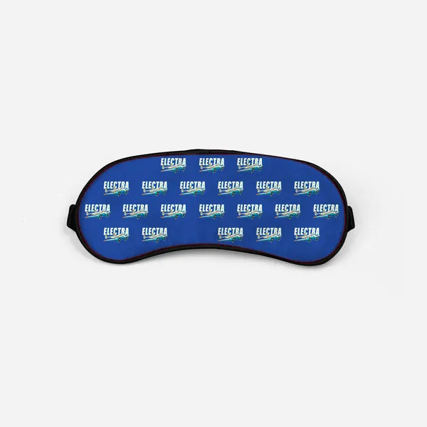 Model 10A Electra - Cartoon Pattern - Sleep Mask - Blue