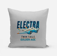 Thumbnail for Model 10A Electra - Cartoon - Pillow - Light Gray