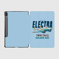 Thumbnail for Model 10A Electra - Cartoon - Samsung Tablet - Light Blue