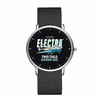 Thumbnail for Model 10A Electra - Cartoon - Slim Mesh - Silver and Black Stainless Steel Strap