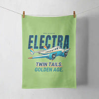 Thumbnail for Model 10A Electra - Cartoon - Towel - Light Green