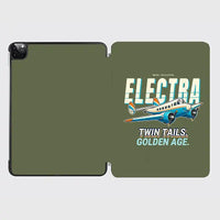 Thumbnail for Model 10A Electra - Cartoon - iPad Case - Green Army