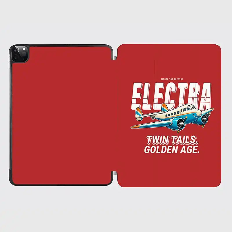 Model 10A Electra - Cartoon - iPad Case - Red