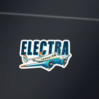 Thumbnail for Model 10A Electra - Cartoon Die-Cut - Die-Cut - Dark Car