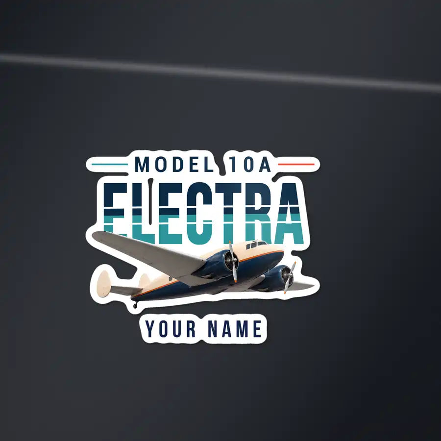 Model 10A Electra - Original Die-Cut + Name - Die-Cut - Dark Car