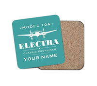 Thumbnail for Model 10A Electra - Heritage + Name - Coaster - Turquoise