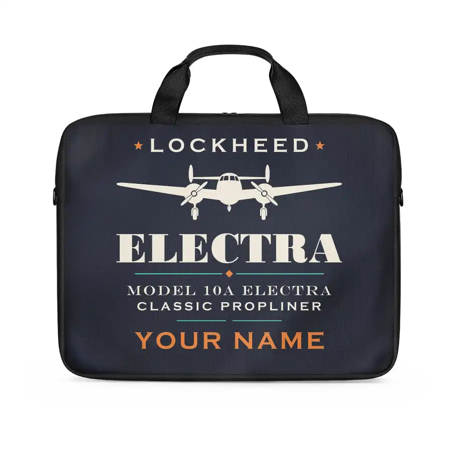 Model 10A Electra - Heritage + Name - Laptop Bag