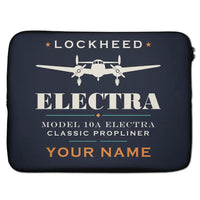 Thumbnail for Model 10A Electra - Heritage + Name - Laptop Sleeve