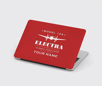 Thumbnail for Model 10A Electra - Heritage + Name - MacBook Case - Red