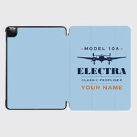 Thumbnail for Model 10A Electra - Heritage + Name - iPad Case - Light Blue