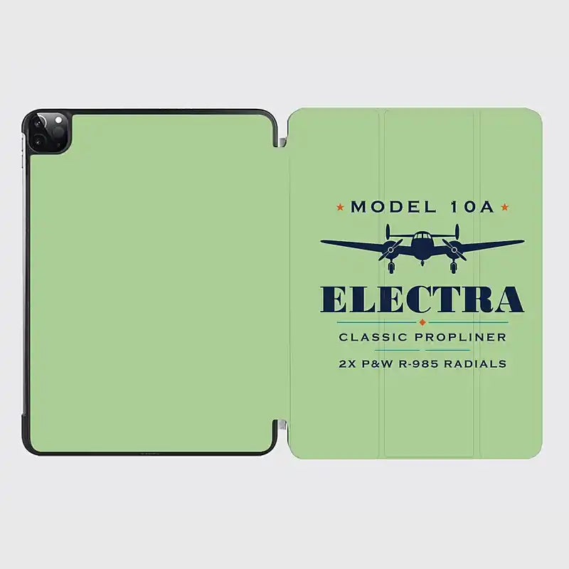 Model 10A Electra - Heritage - iPad Case - Light Green