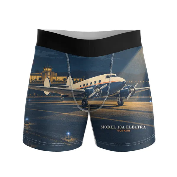 Model 10A Electra - Men Boxers - 3D + Name - Full Print