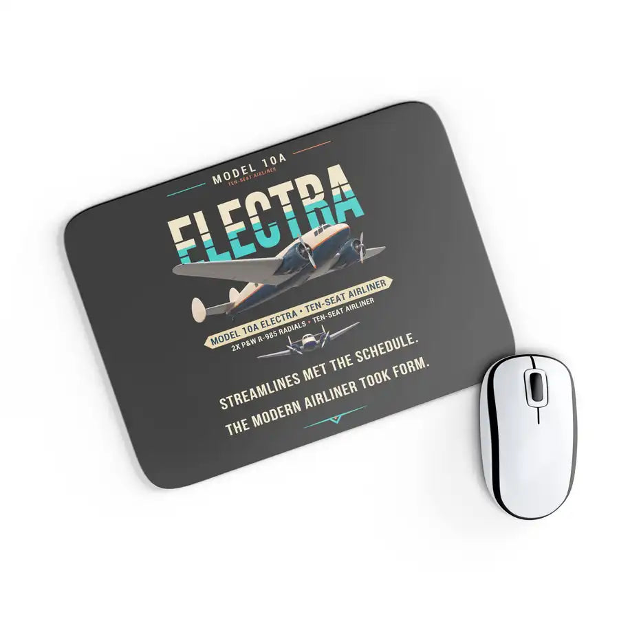 Model 10A Electra - Original - Mouse Pad - Black