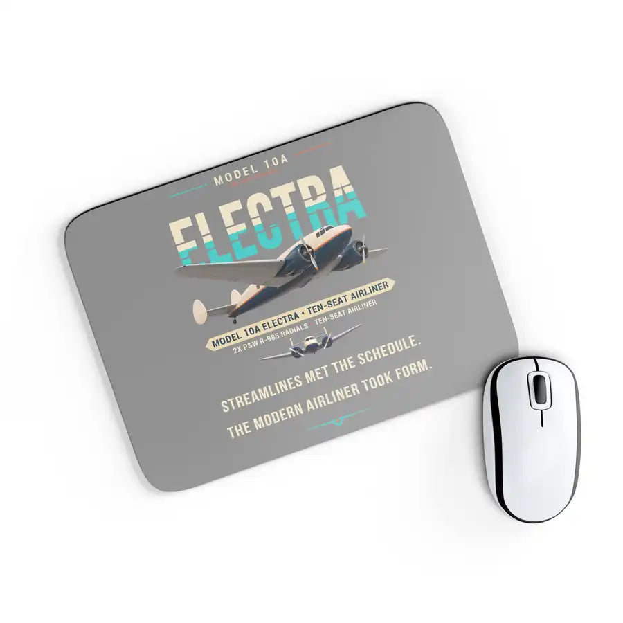 Model 10A Electra - Original - Mouse Pad - Gray