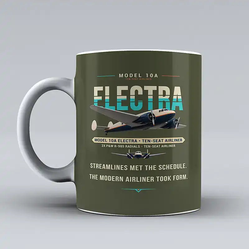 Model 10A Electra - Original - Mug - Green Army
