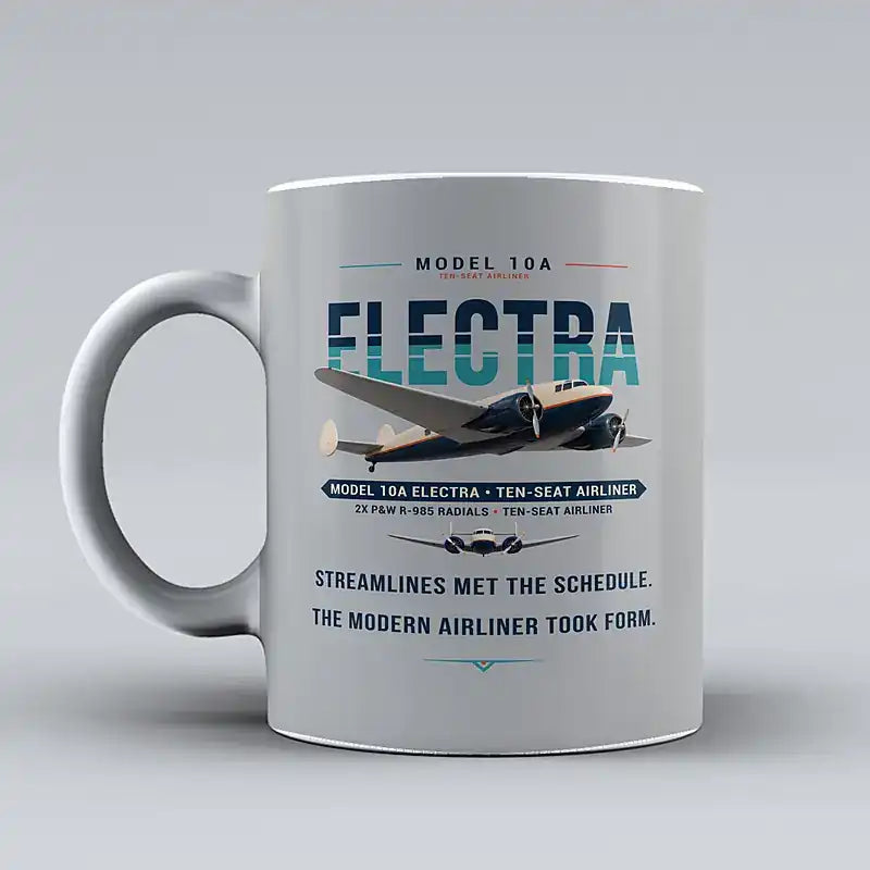 Model 10A Electra - Original - Mug - Light Gray