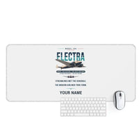 Thumbnail for Model 10A Electra - Original + Name - Desk Mat - White
