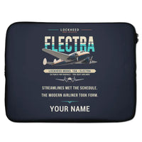 Thumbnail for Model 10A Electra - Original + Name - Laptop Sleeve