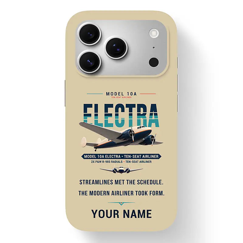 Model 10A Electra - Original + Name - MagSafe iPhone 17 Pro - Beige