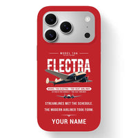 Thumbnail for Model 10A Electra - Original + Name - MagSafe iPhone 17 Pro - Red