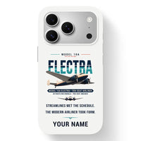 Thumbnail for Model 10A Electra - Original + Name - MagSafe iPhone 17 Pro - White