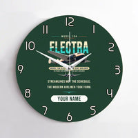 Thumbnail for Model 10A Electra - Original + Name - No Frame - Dark Green