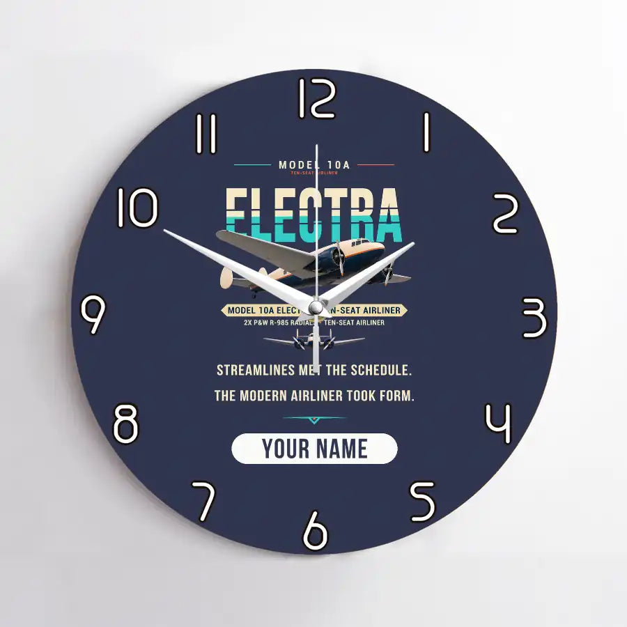 Model 10A Electra - Original + Name - No Frame - Navy Blue