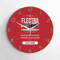 Thumbnail for Model 10A Electra - Original + Name - No Frame - Red