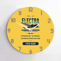 Thumbnail for Model 10A Electra - Original + Name - No Frame - Yellow