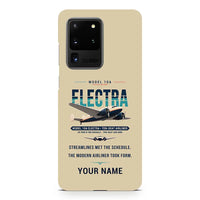 Thumbnail for Model 10A Electra - Original + Name - Samsung Case - Beige