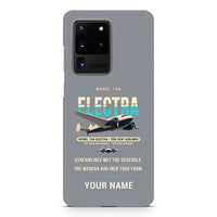 Thumbnail for Model 10A Electra - Original + Name - Samsung Case - Gray