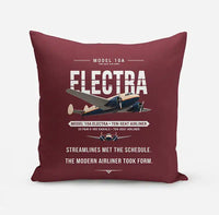 Thumbnail for Model 10A Electra - Original - Pillow - Dark Red