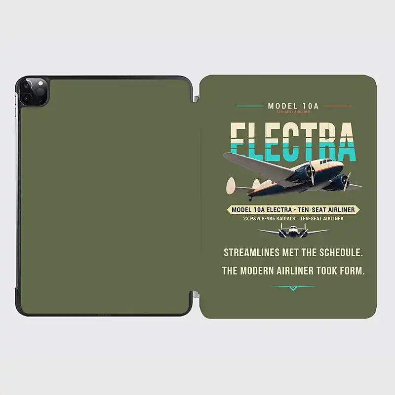 Model 10A Electra - Original - iPad Case - Green Army