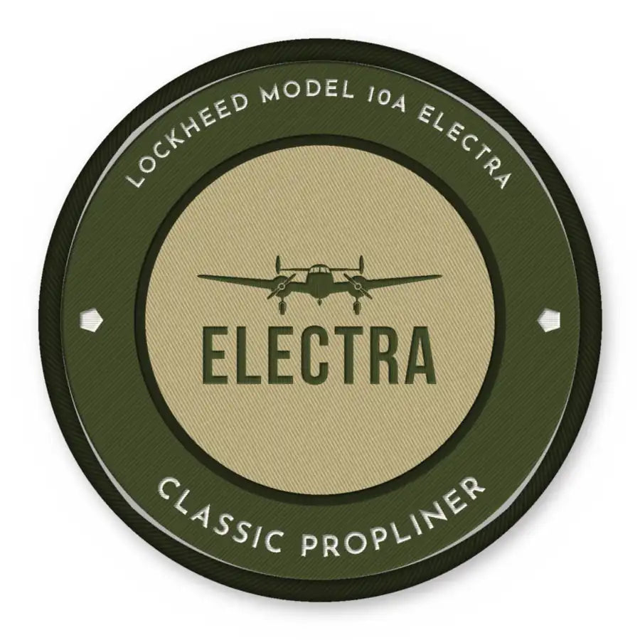 Model 10A Electra Patches - Circle - Olive Khaki