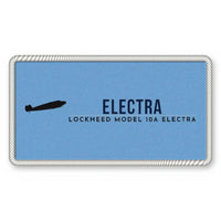 Thumbnail for Model 10A Electra Patches - Rectangle - Sky Navy