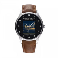 Thumbnail for Model 10A Electra - Poster - Leather Strap - Brown Leather Strap