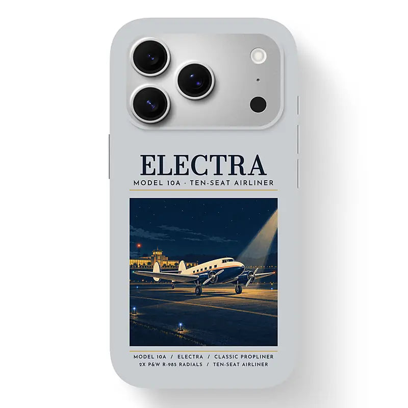 Model 10A Electra - Poster - MagSafe iPhone 17 Pro - Light Gray
