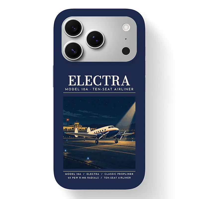 Model 10A Electra - Poster - MagSafe iPhone 17 Pro - Navy Blue