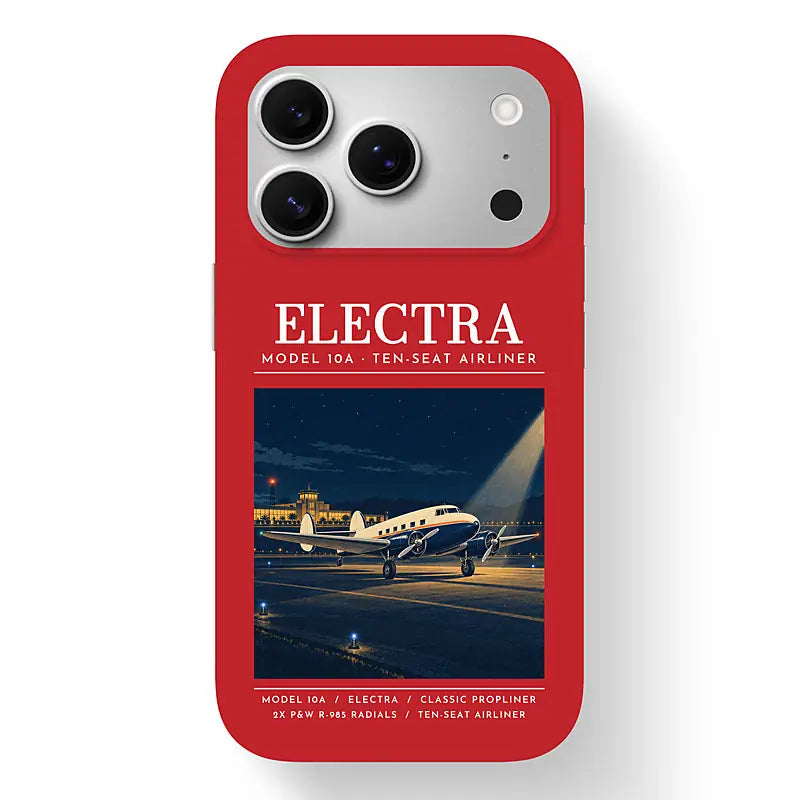 Model 10A Electra - Poster - MagSafe iPhone 17 Pro - Red