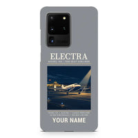 Thumbnail for Model 10A Electra - Poster + Name - Samsung Case - Gray