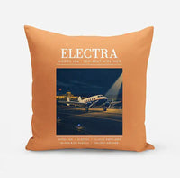 Thumbnail for Model 10A Electra - Poster - Pillow - Orange