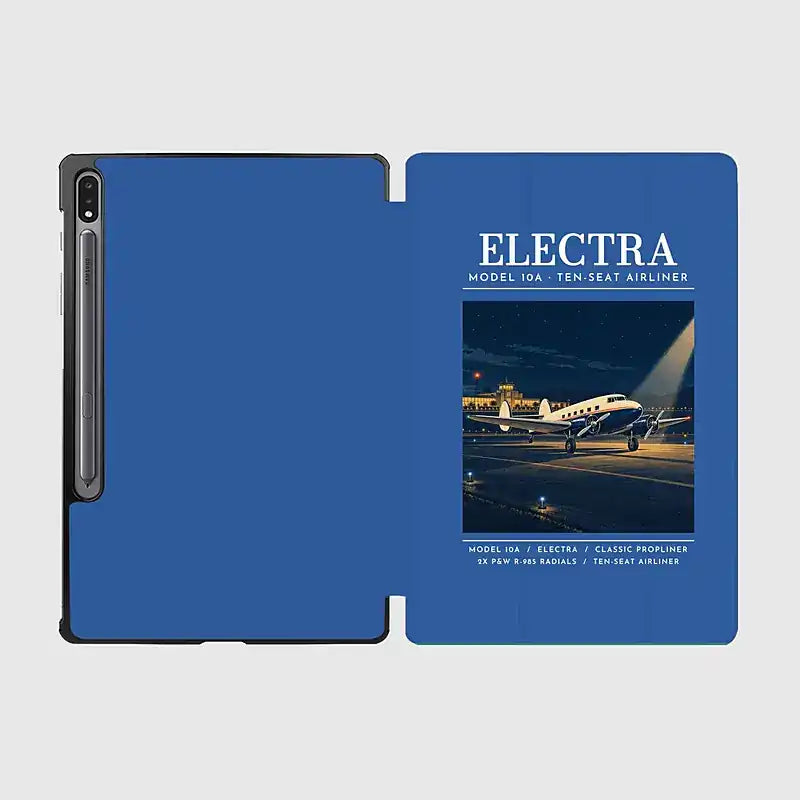 Model 10A Electra - Poster - Samsung Tablet - Blue