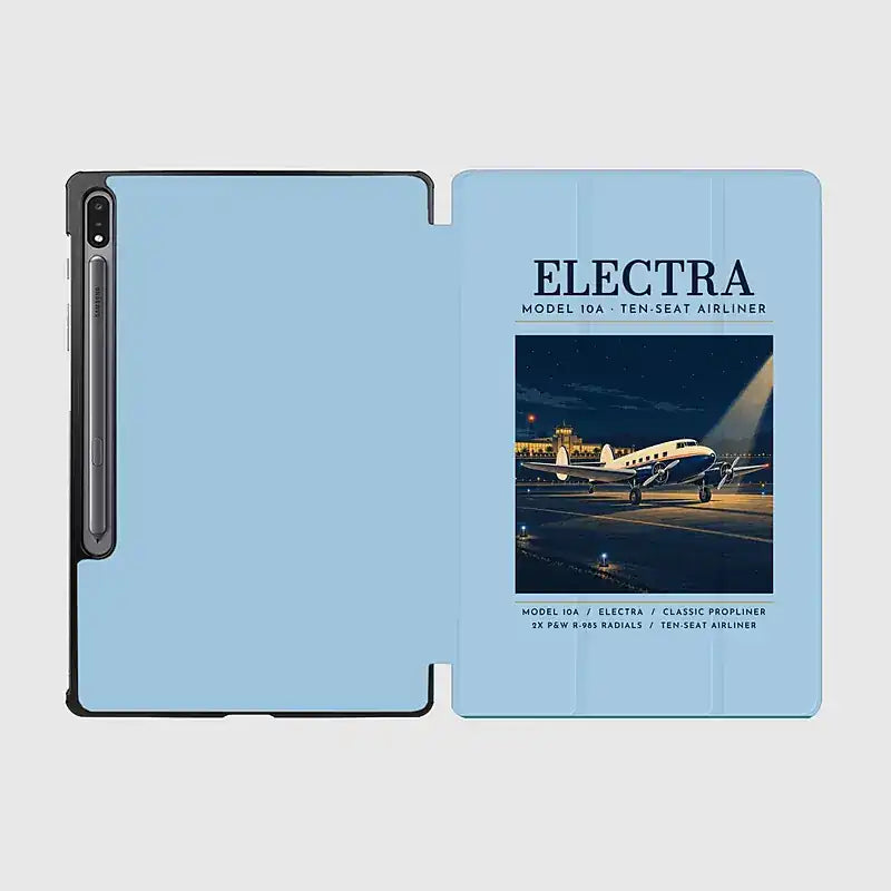 Model 10A Electra - Poster - Samsung Tablet - Light Blue