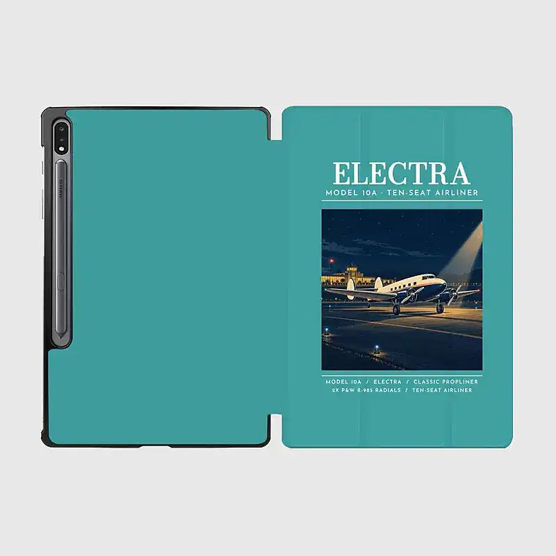 Model 10A Electra - Poster - Samsung Tablet - Turquoise