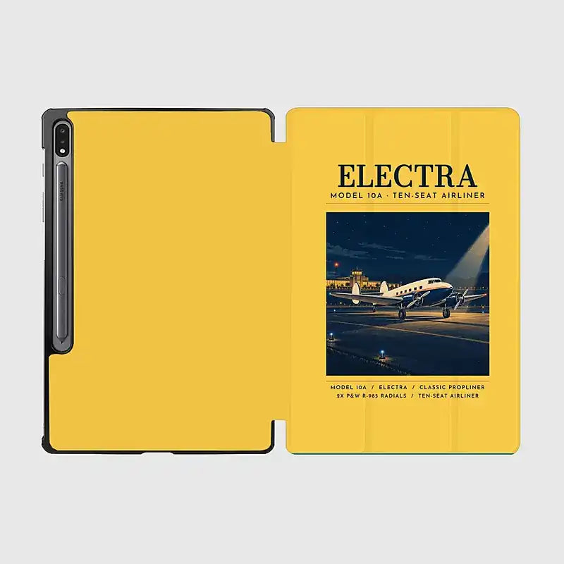 Model 10A Electra - Poster - Samsung Tablet - Yellow
